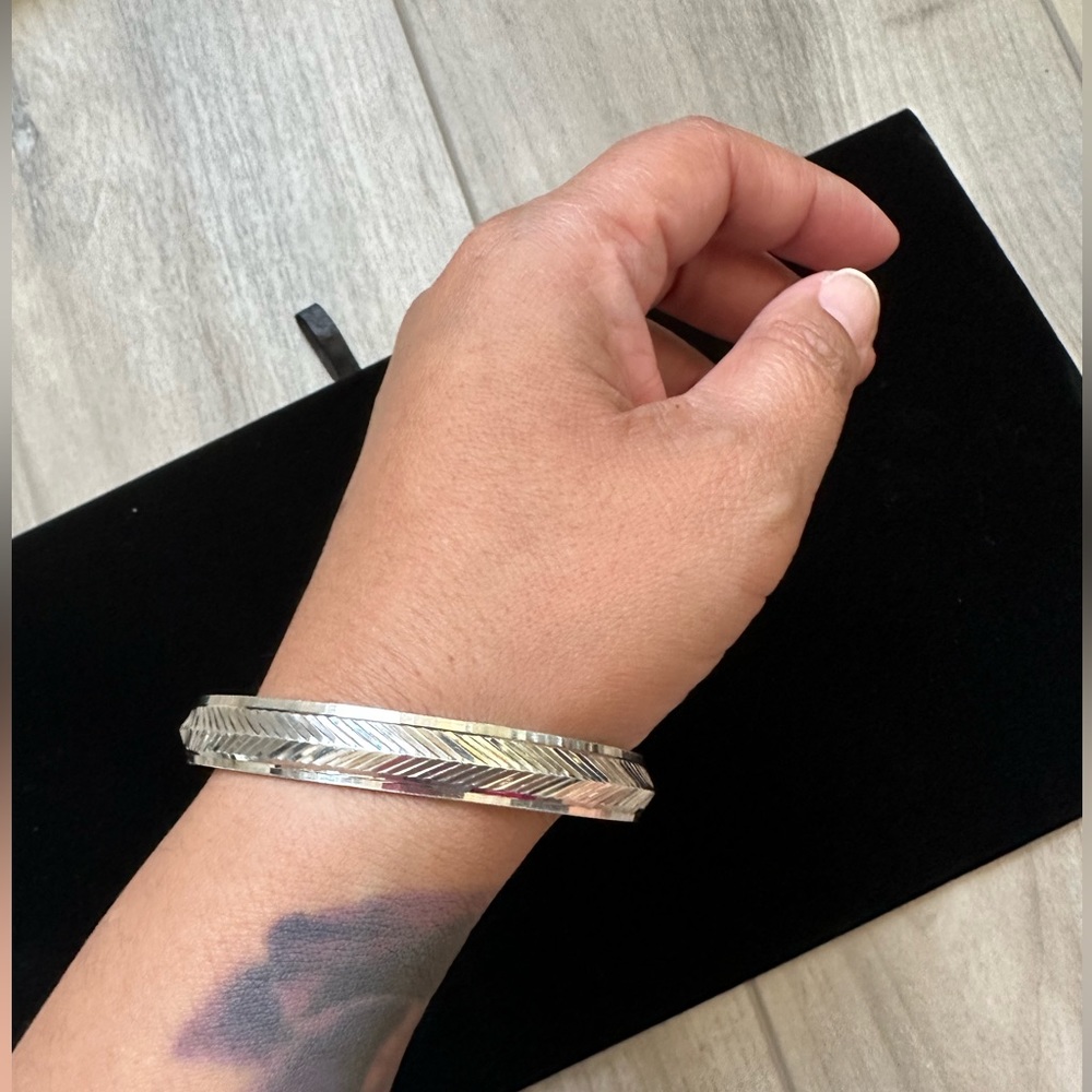 Bangle Large - Sterling Silver 925 - image 2